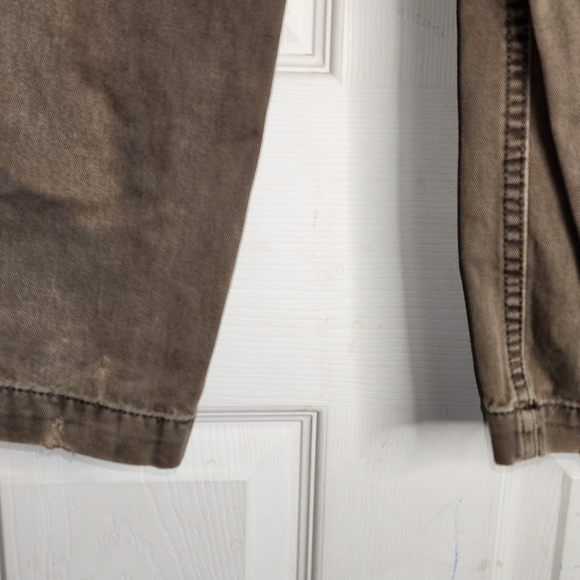 Gap Boys Brown Zippered Cargo Pantswith Adjustable Waist size 7 - Picture 4 of 4